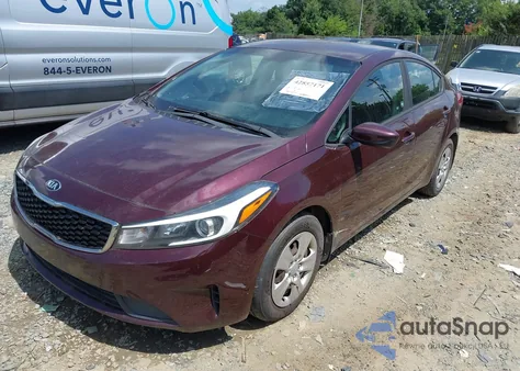 2017 Kia Forte Lx из США, поврежденный, VIN 3KPFK4A71HE114714